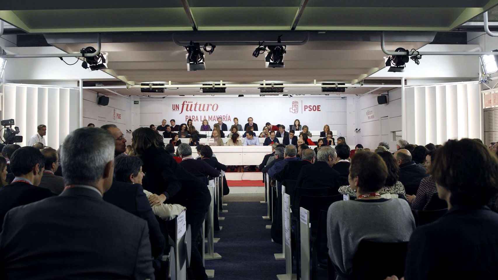El Comité Federal del PSOE, en una reunión de este año.