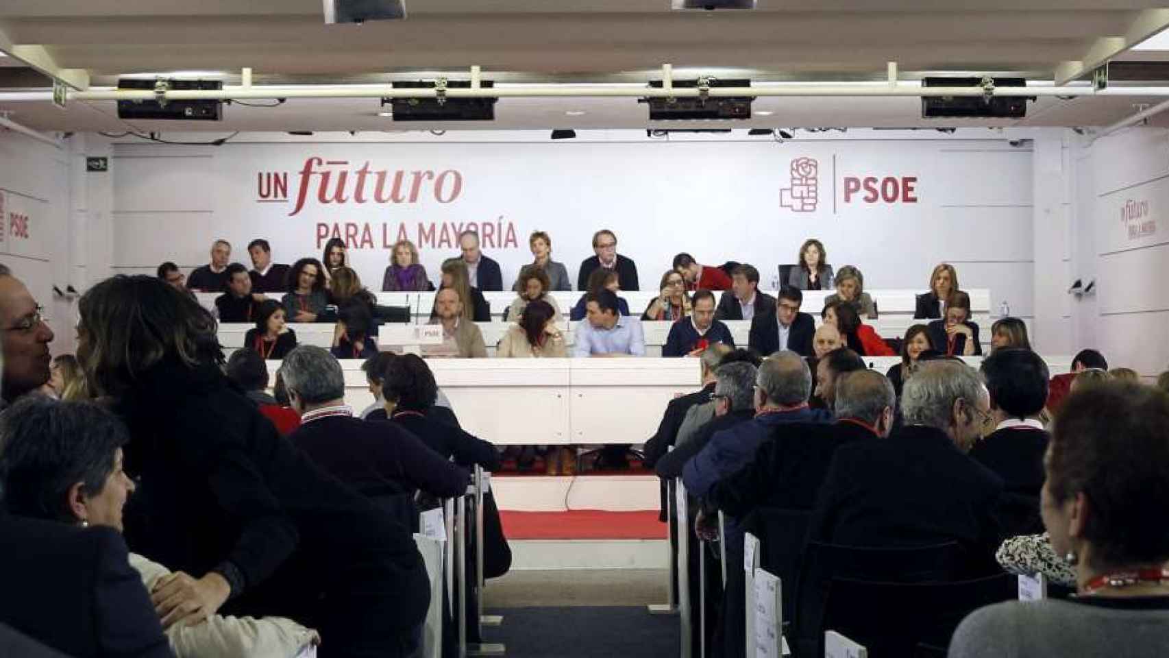 Pedro Sánchez encabeza el Comité Federal del PSOE