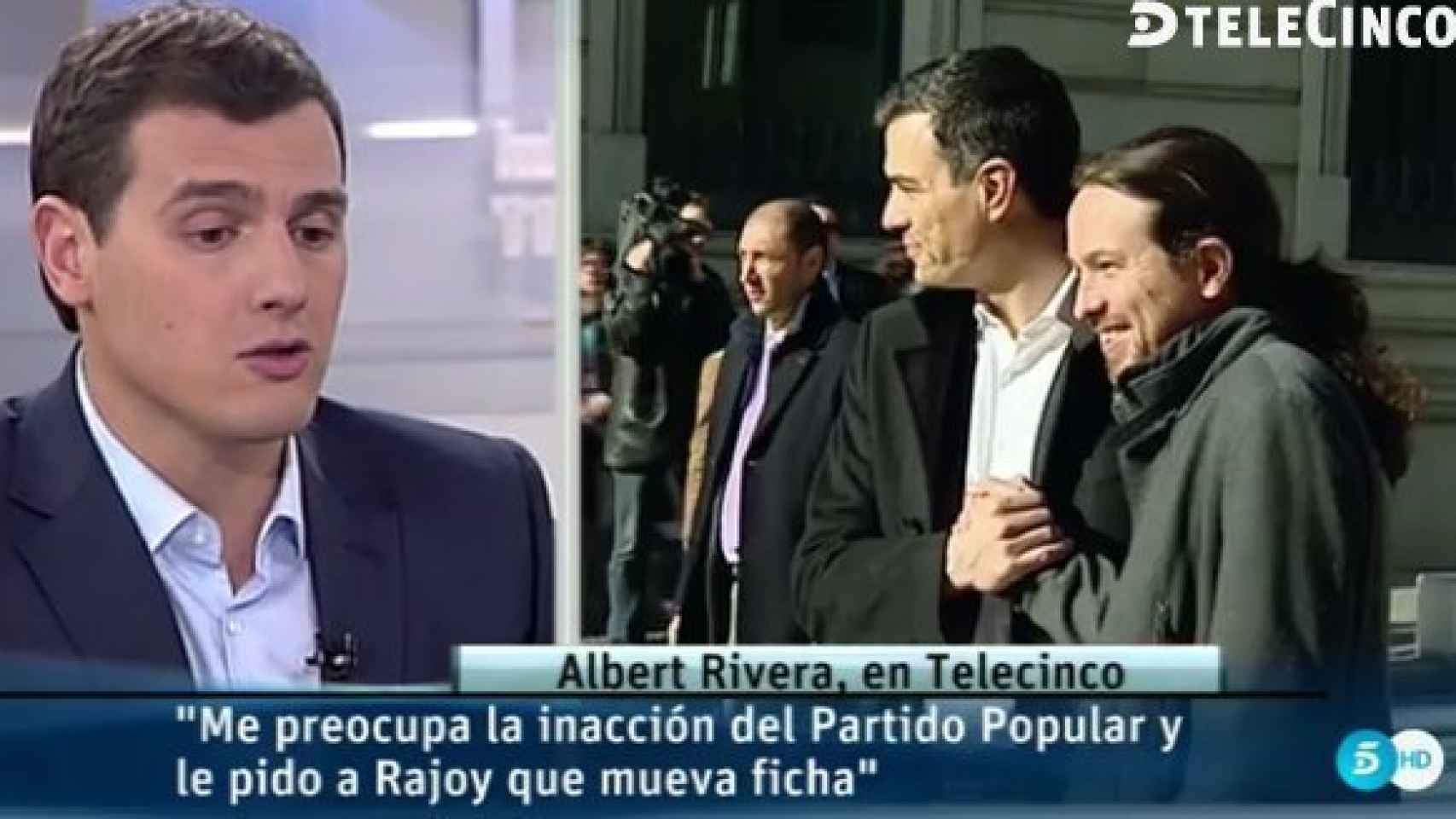 Rivera pide a Rajoy que mueva ficha:  ¿Dónde está el PP en todo esto?