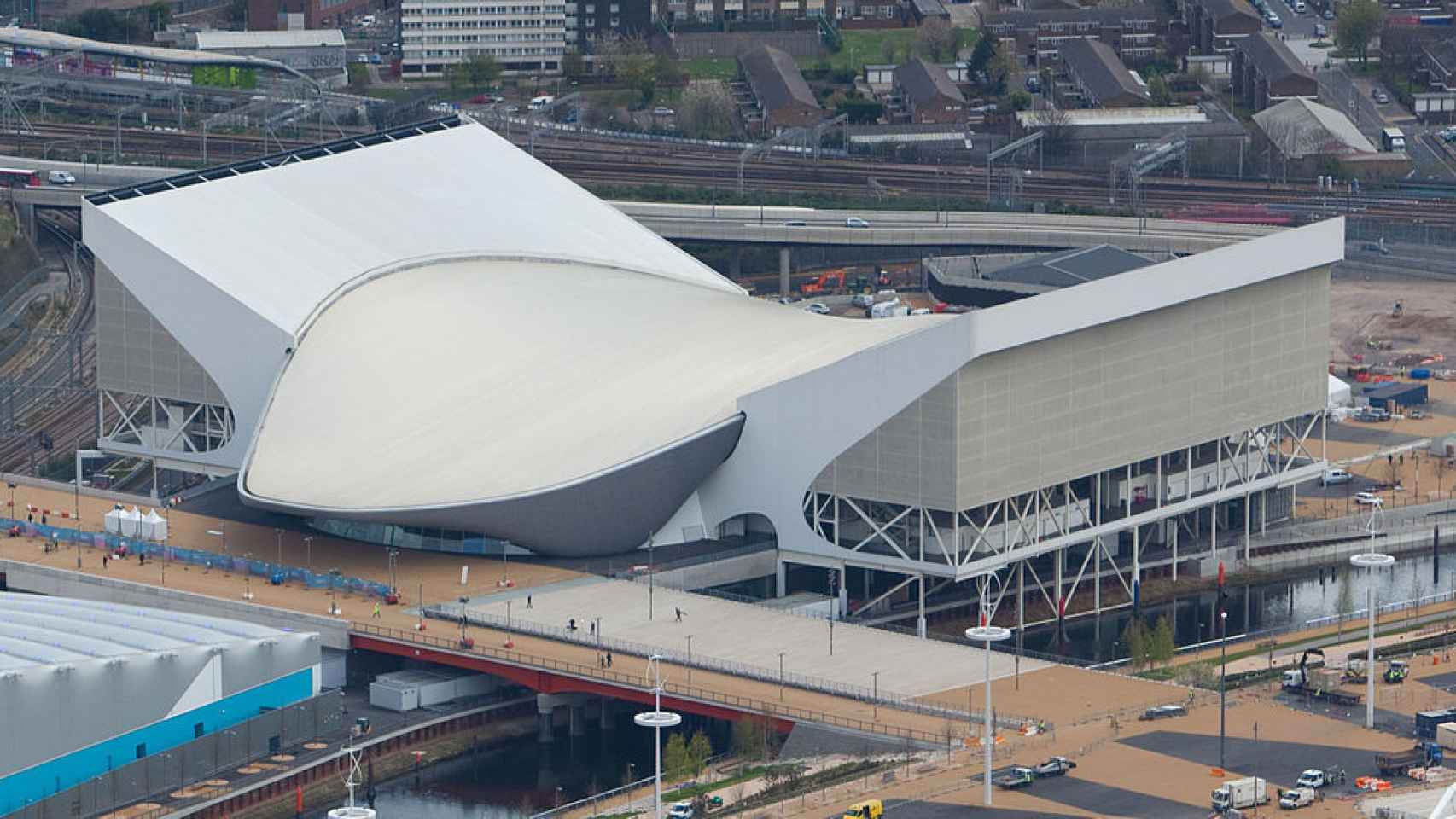 Centro Acuático de los Juegos Olímpicos de Londres 2012.
