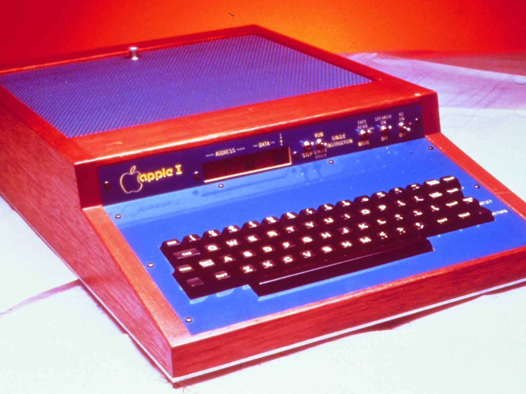 El primer Apple, de 1976.