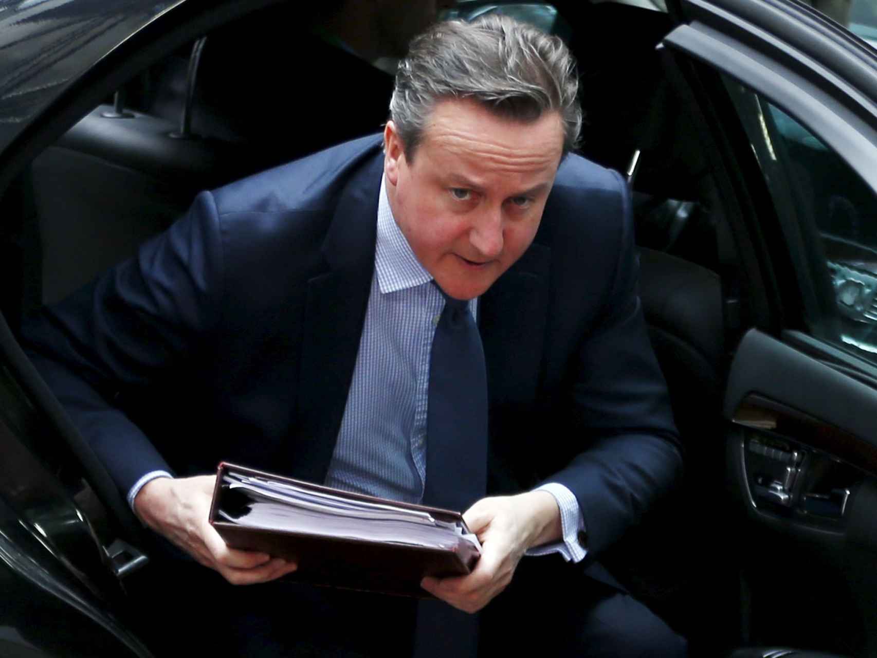 El primer ministro Cameron, en la última cumbre de la UE