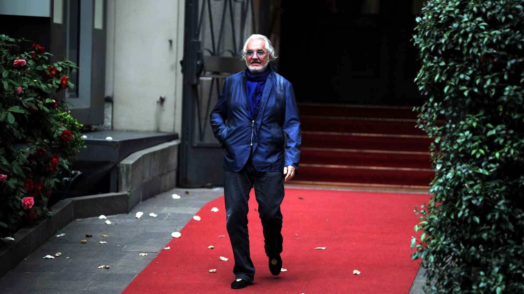 Flavio Briatore en Milán