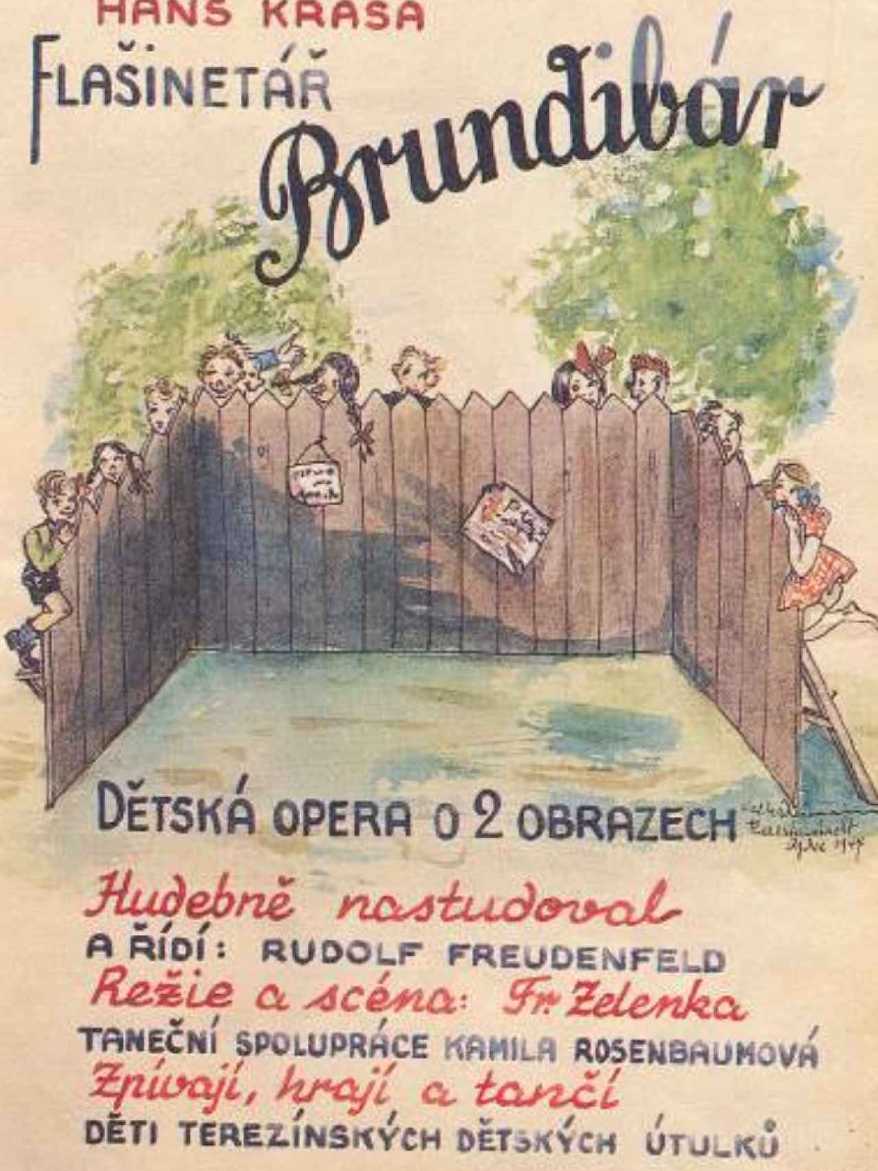 Cartel de la ópera.