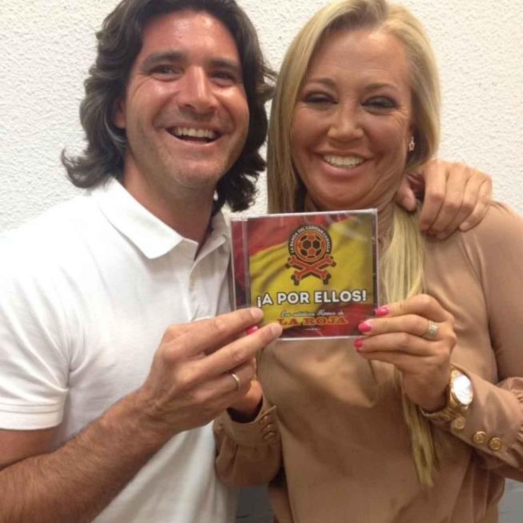 Toño y su ex representada Belén Esteban grabaron un CD juntos
