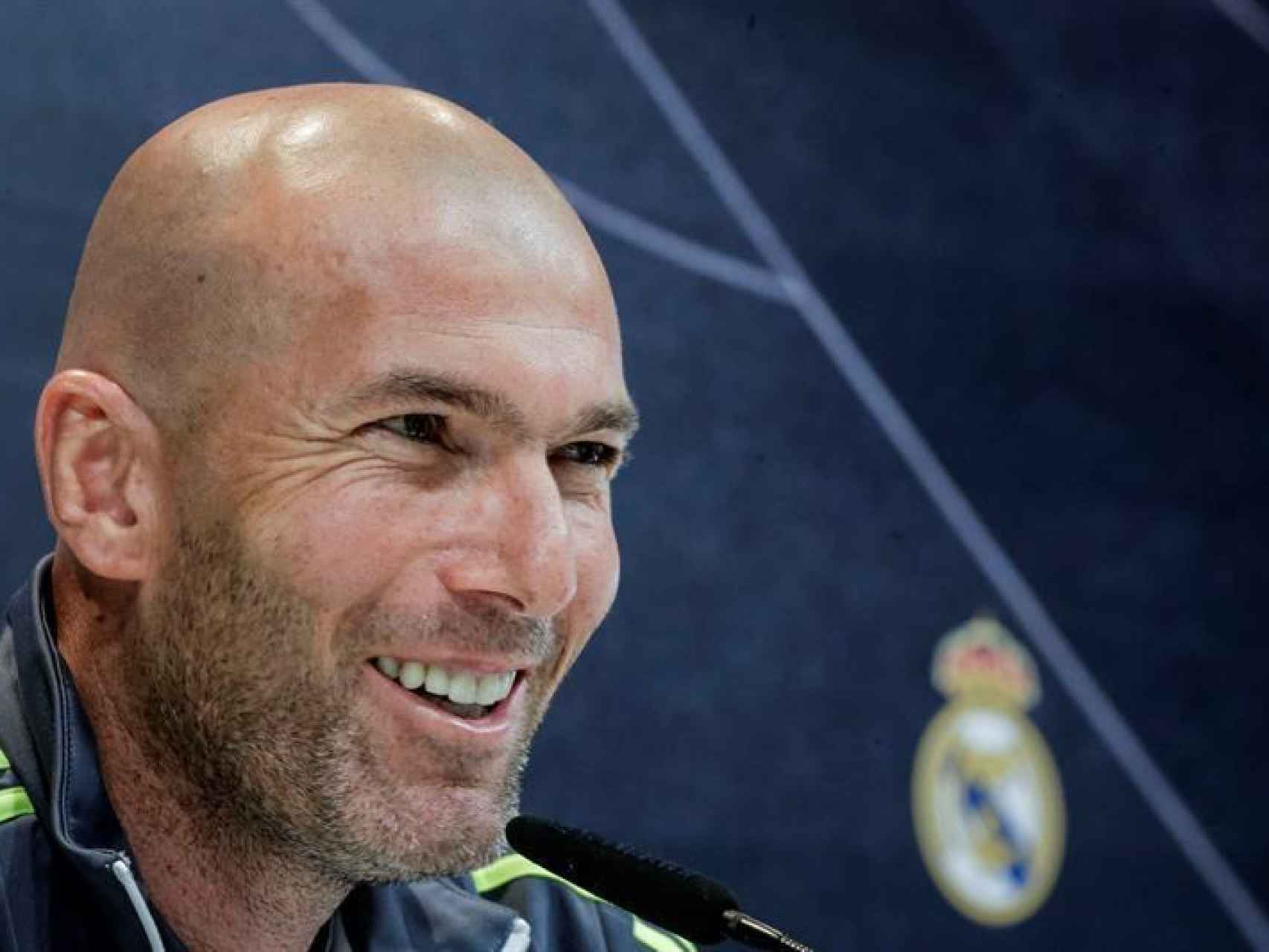 El entrenador del Real Madrid, Zinedine Zidane/Emilio Naranjo/EFE