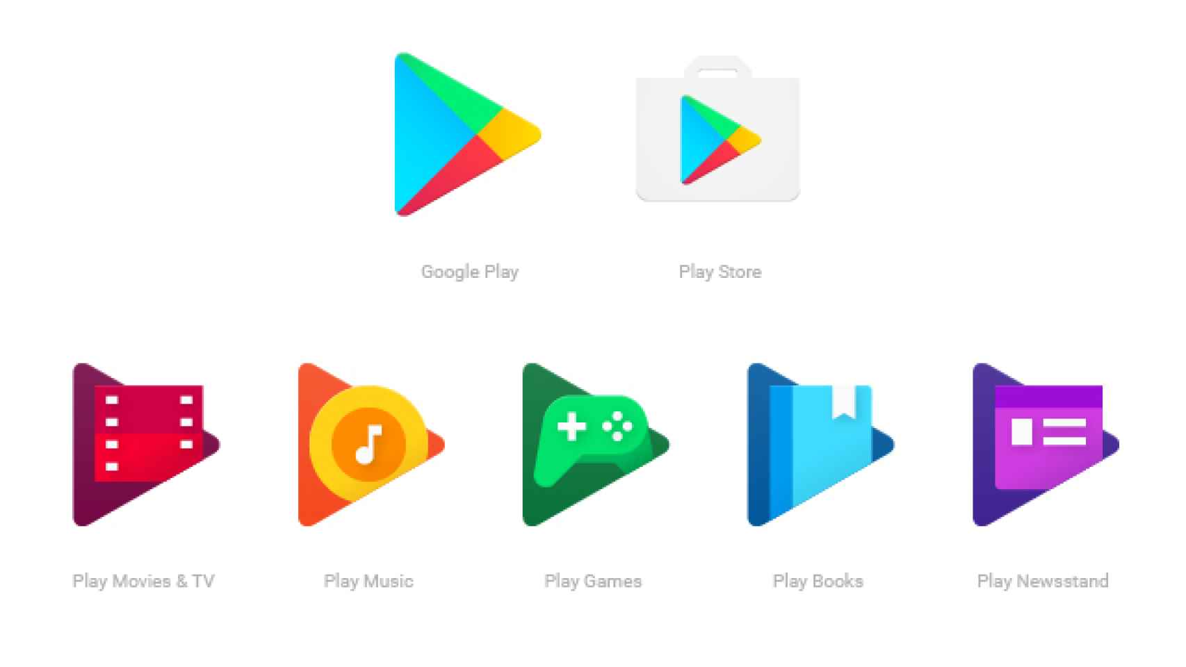 Google unifica los iconos de todas sus aplicaciones