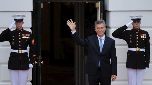 El presidente argentino, Mauricio Macri.
