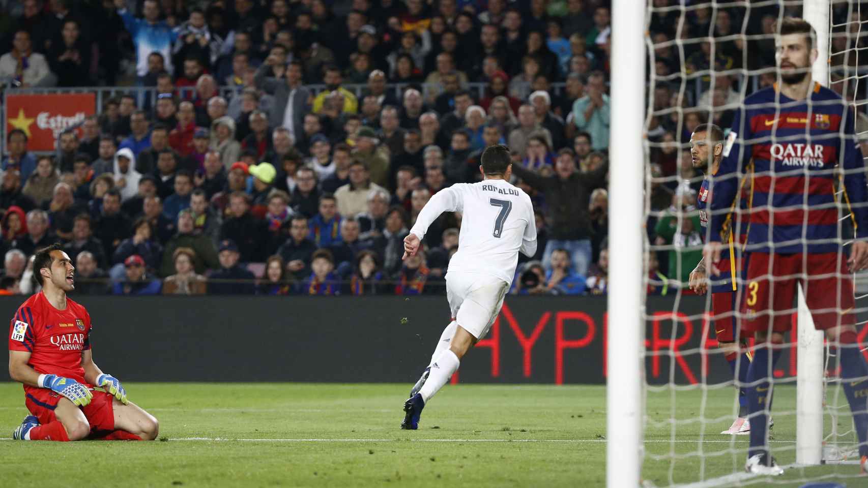 Gol de Ronaldo en el Clásico, 2 de abril de 2016.