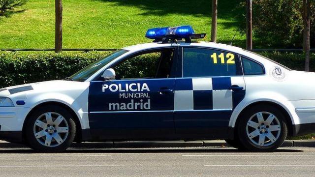 Un coche de la Policía Municipal de Madrid.