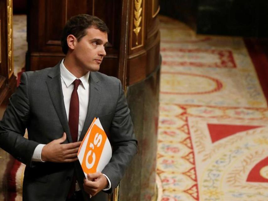 El líder de Ciudadanos, Albert Rivera/Juan Carlos Hidalgo/EFE