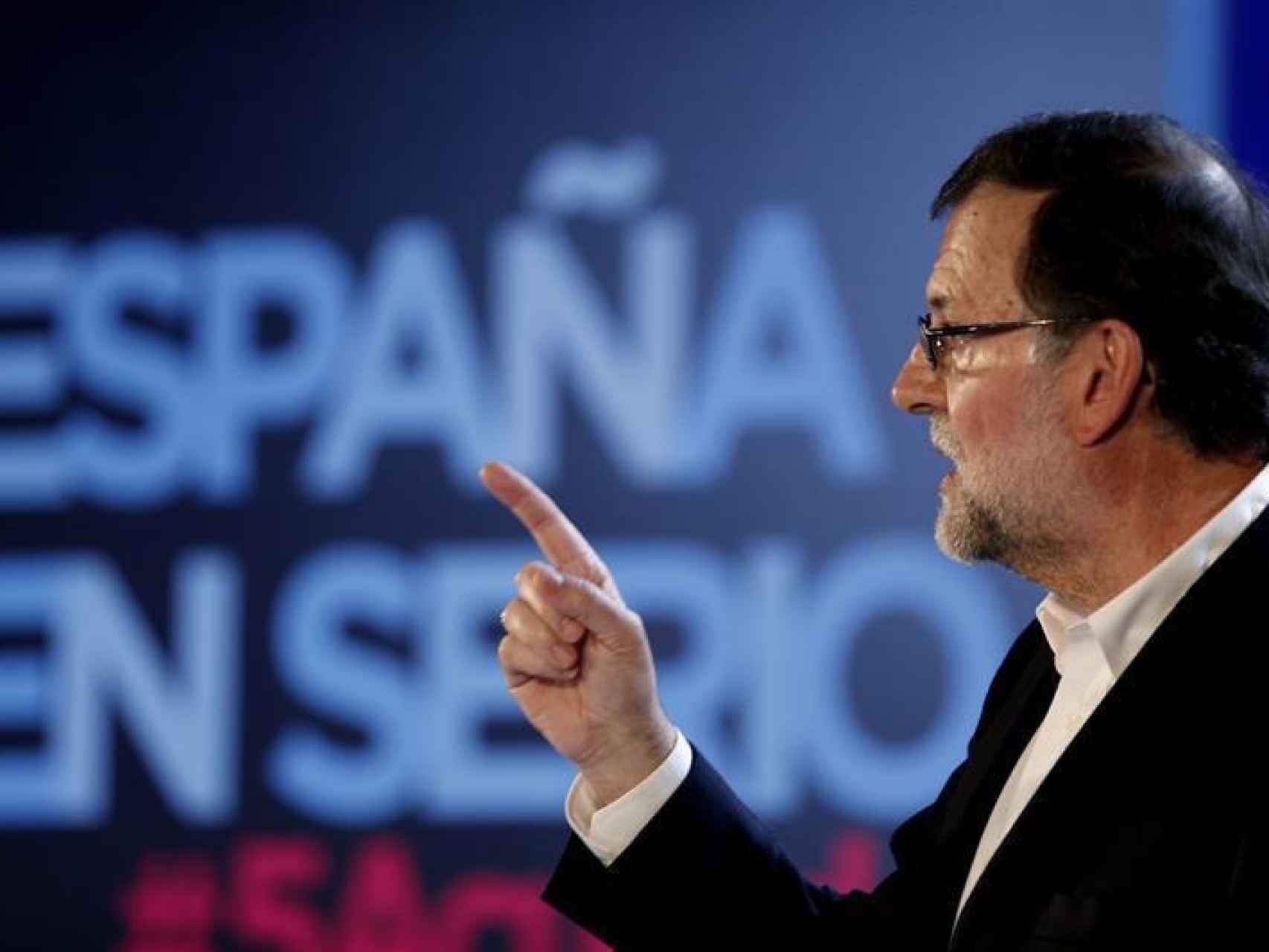 El presidente del Gobierno en funciones y líder del PP, Mariano Rajoy/Alejandro García/EFE