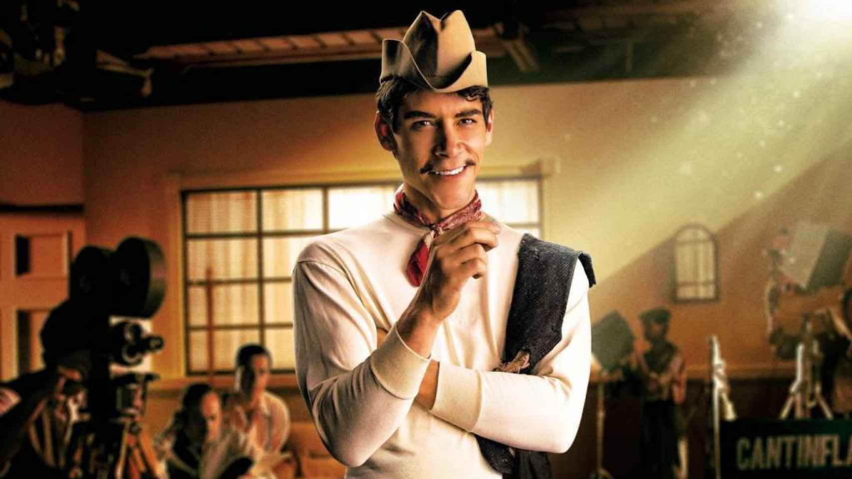 Óscar Jaenada en un fotograma de 'Cantinflas'.