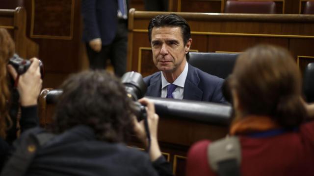 José Manuel Soria en el hemiciclo del Congreso.