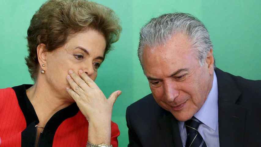 Dilma Rousseff y Michel Temer.