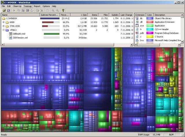 windirstat  visualizar espacio en disco