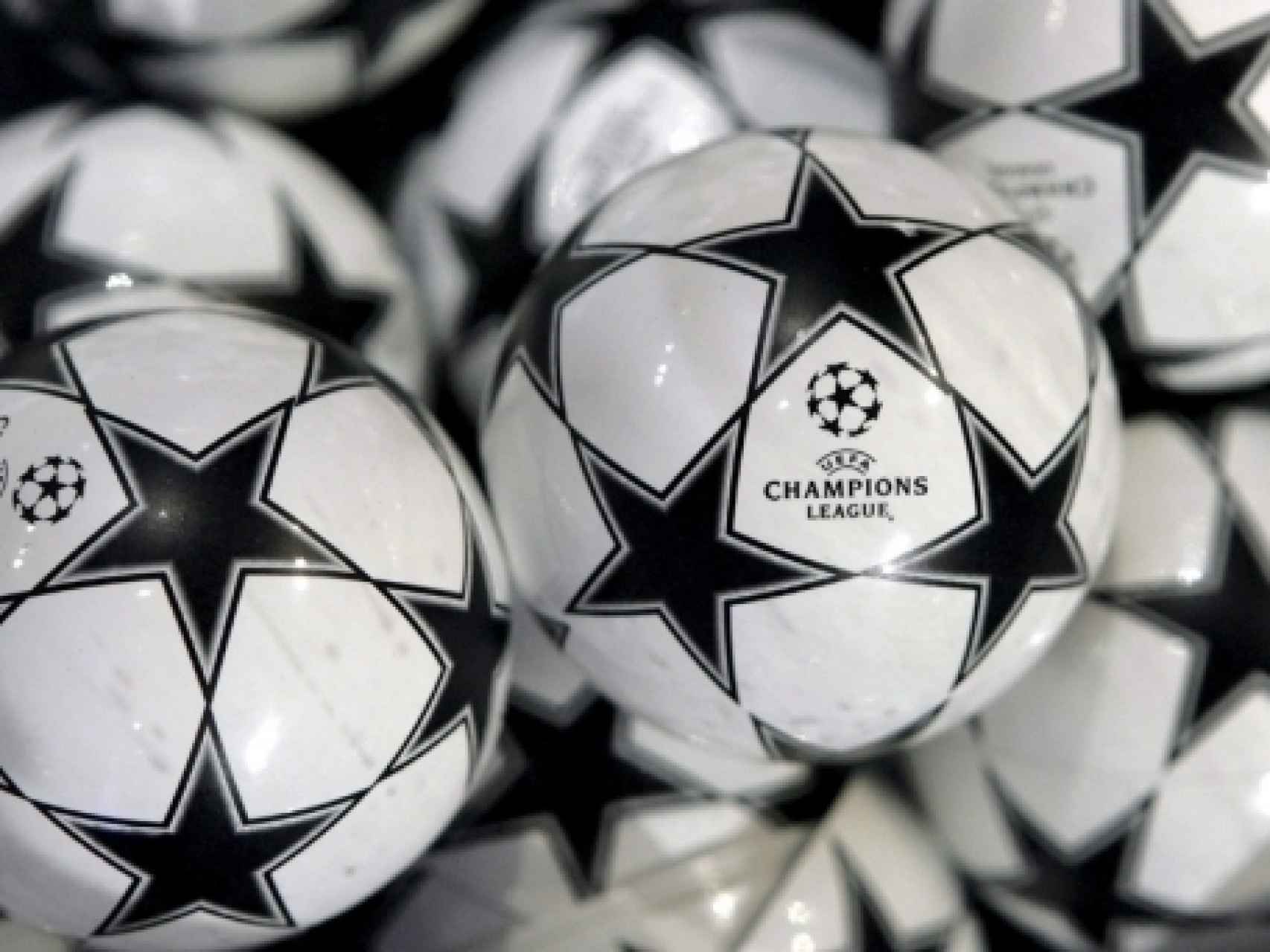 Bolas de la Champions League.