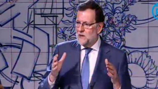 Mariano Rajoy durante su comparecencia en Cuenca.