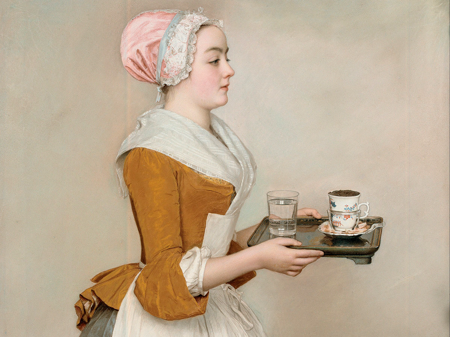 La belle chocolatière, 1743. Jean-Etienne_Liotard