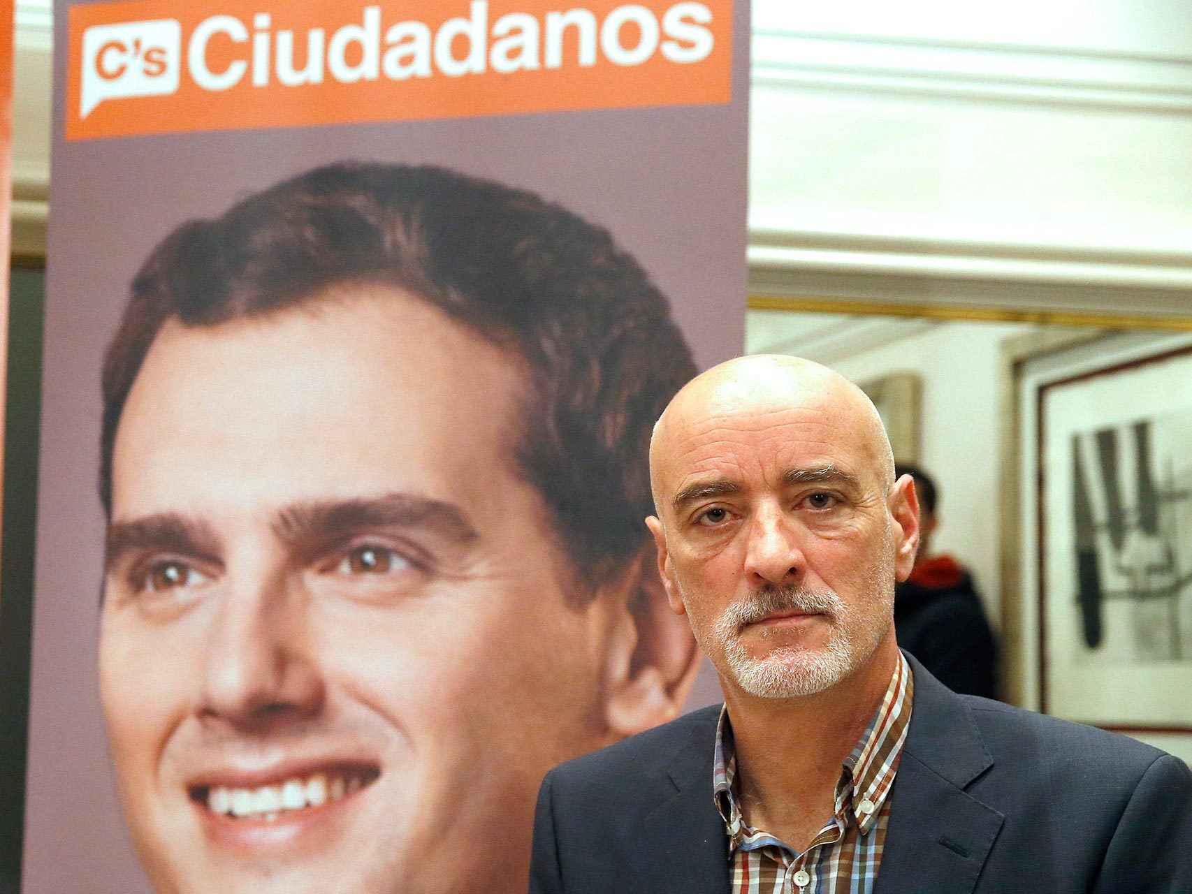 El portavoz de Ciudadanos Euskadi, Nicolás de Miguel.
