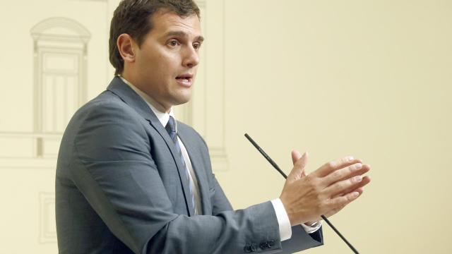 El líder de Ciudadanos, Albert Rivera.