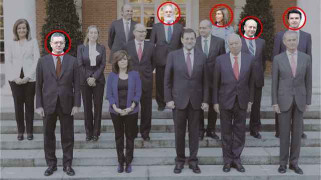 El Gabinete del presidente Rajoy en 2011.