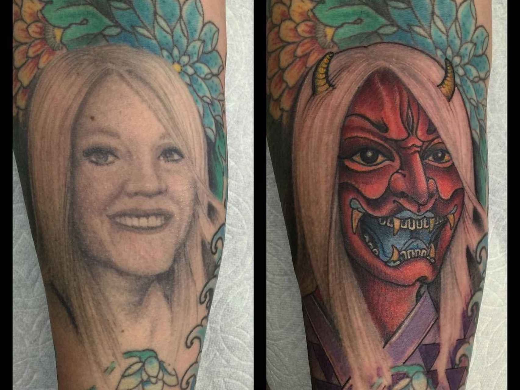 El tatuaje más despechado realizado por un estudio californiano