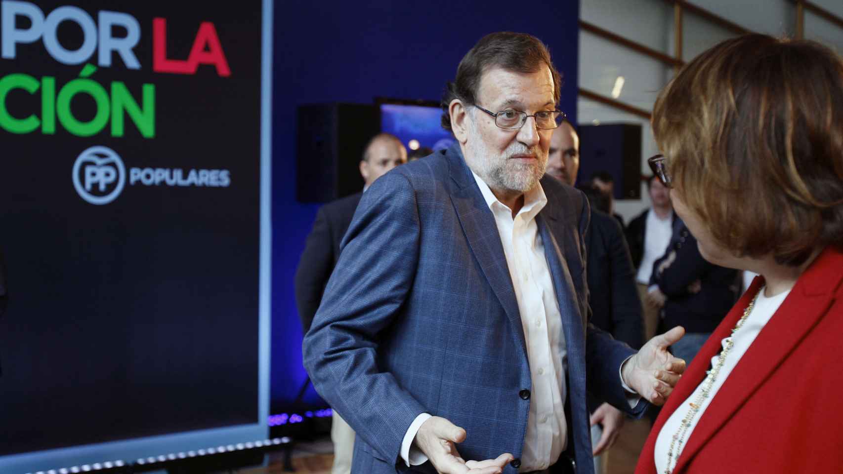 Rajoy, en la convención sobre Educación del PP en Zaragoza.