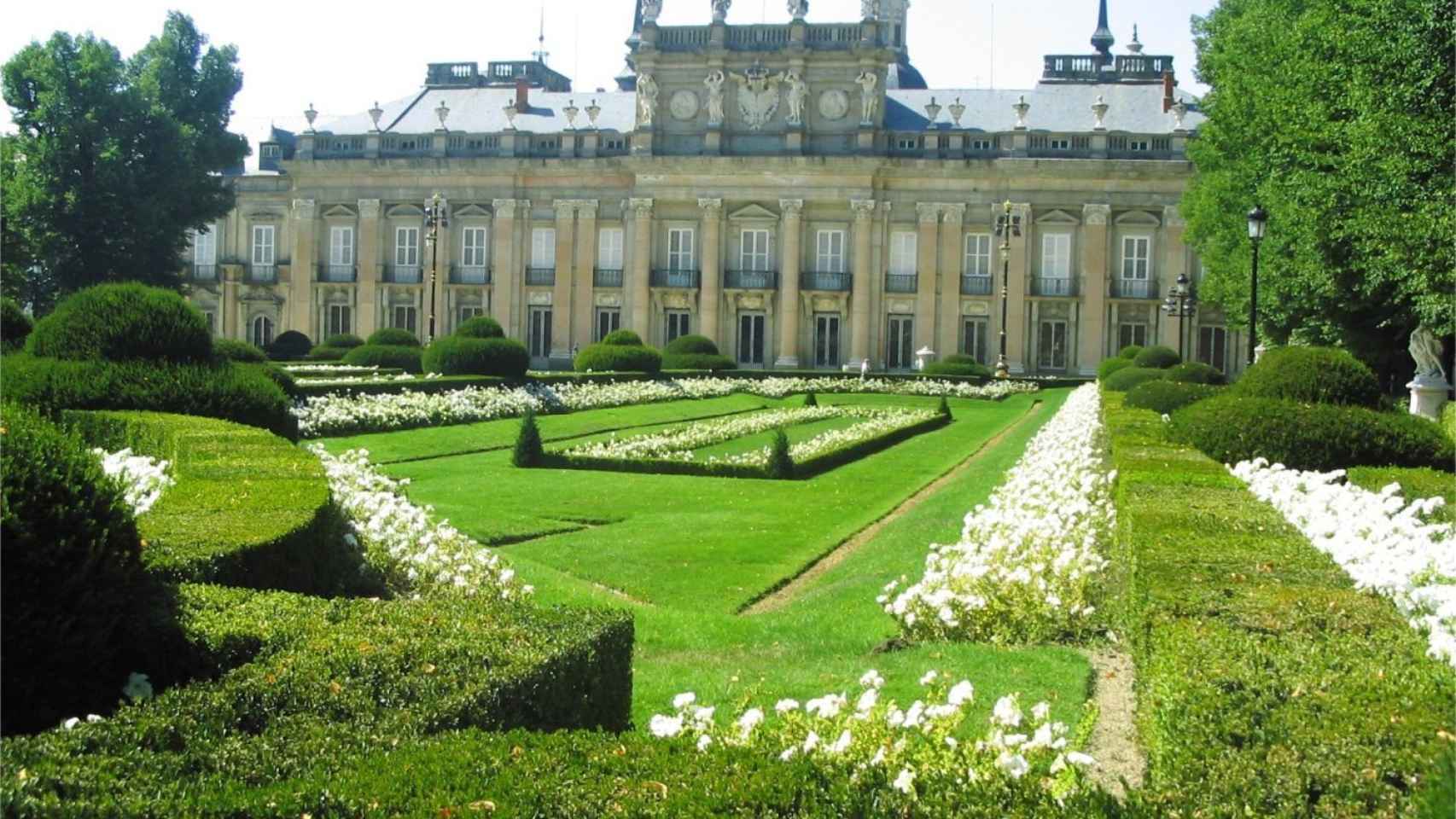 Palacio Real y jardines de San Ildefonso.