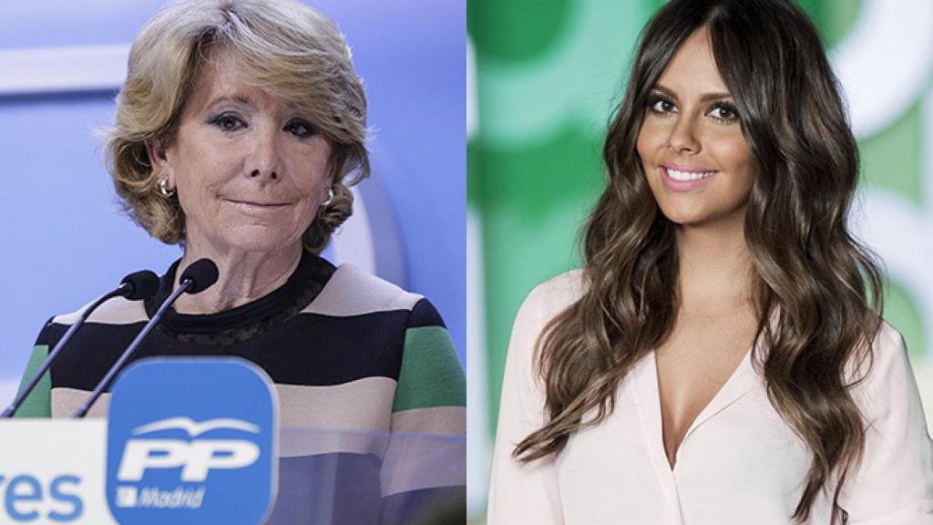 Esperanza Aguirre ataca a Cristina Pedroche por su crítica al PP