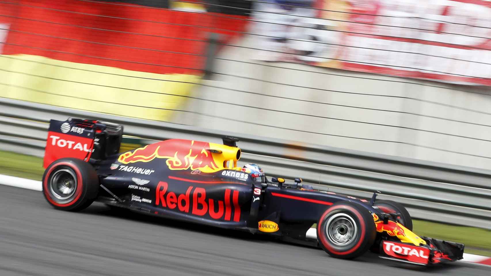 Daniel Ricciardo durante el GP de China.
