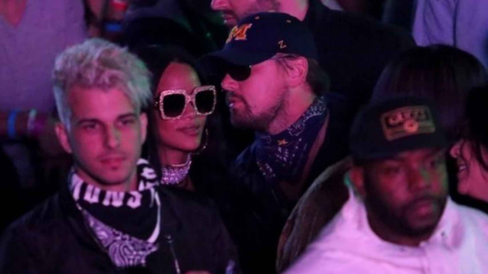 Leonardo y DiCaprio en el Festival de Coachella