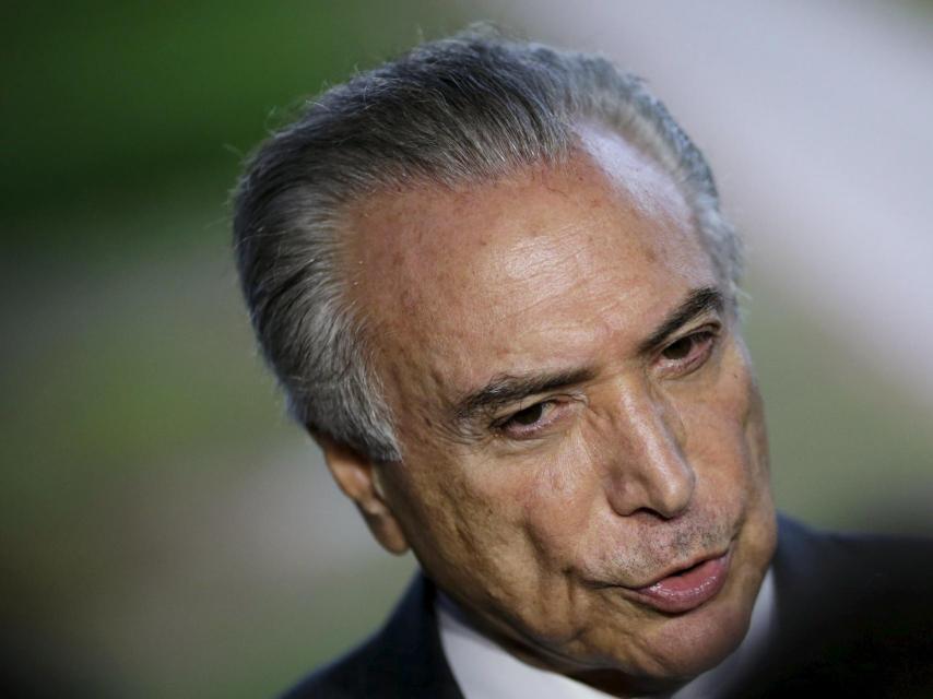 Michel Temer es el primero en la línea sucesoria de Brasil.