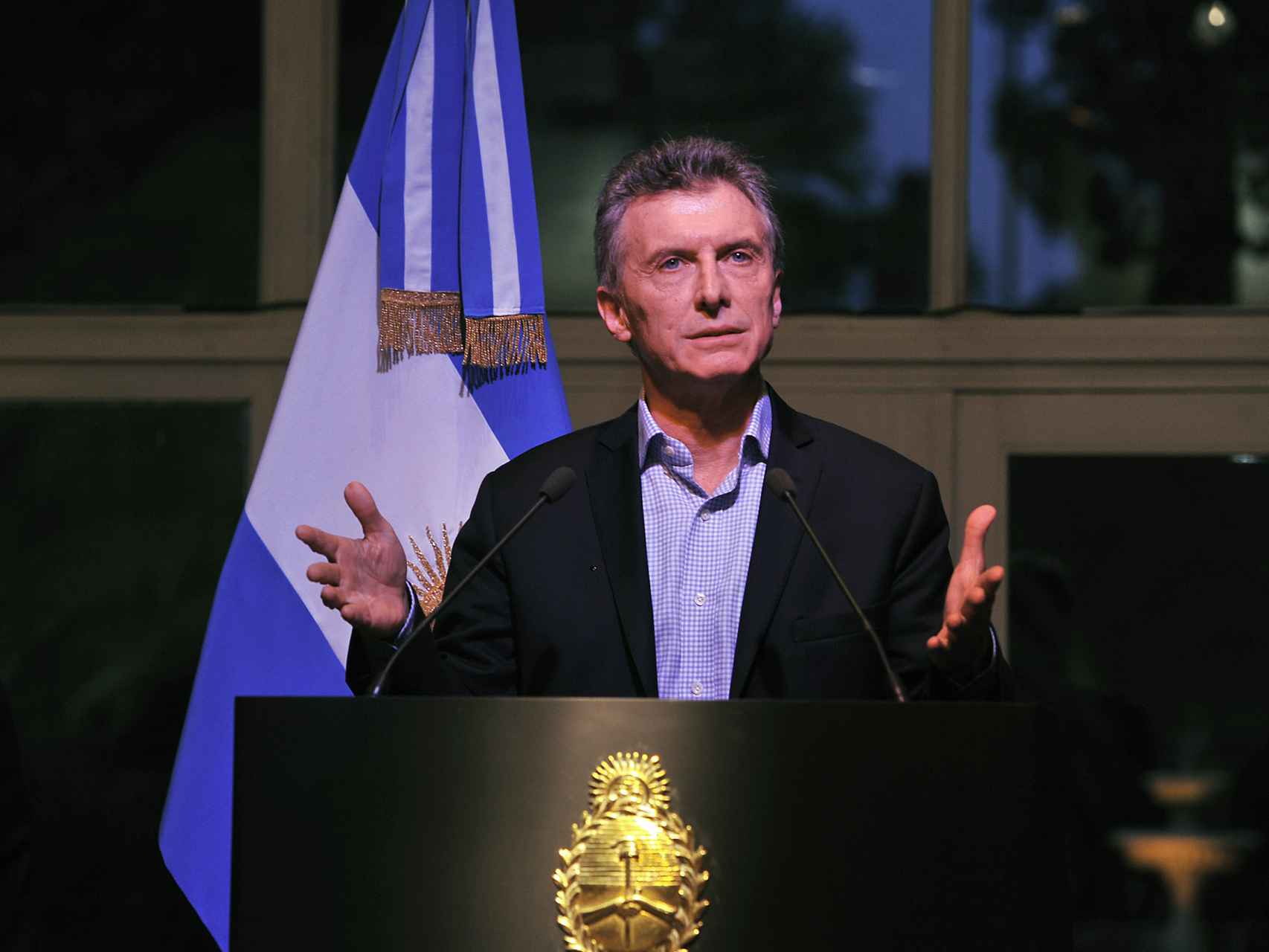 El presidente argentino, Mauricio Macri.