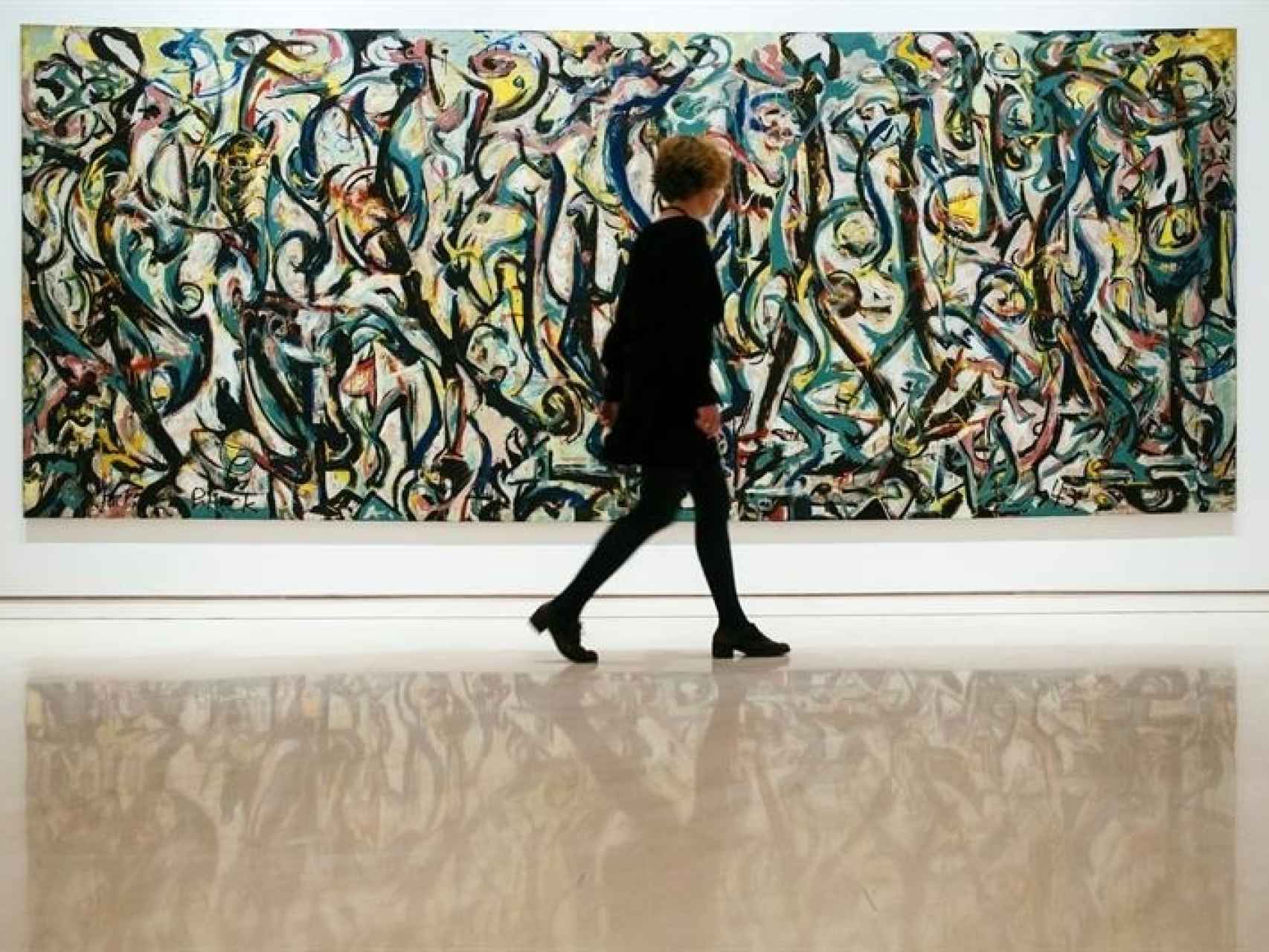 La pintura de Jackson Pollock, en el Museo Picasso Málaga.