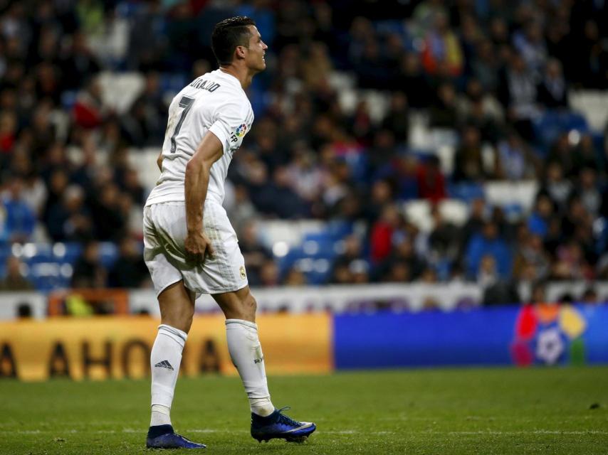 Cristiano se resiente de las molestias contra el Villarreal.