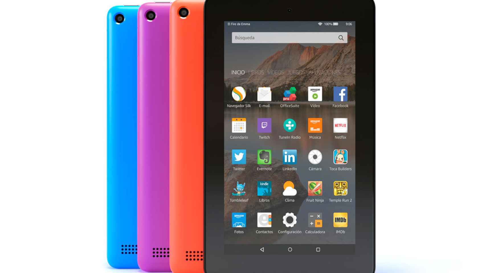 Amazon renueva su tablet de 60€: más colores y memoria