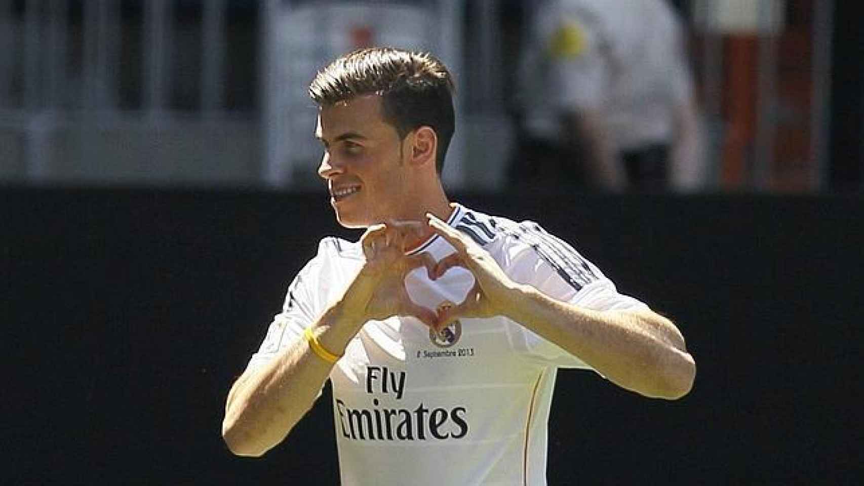 Bale le dedica todos los goles a su chica