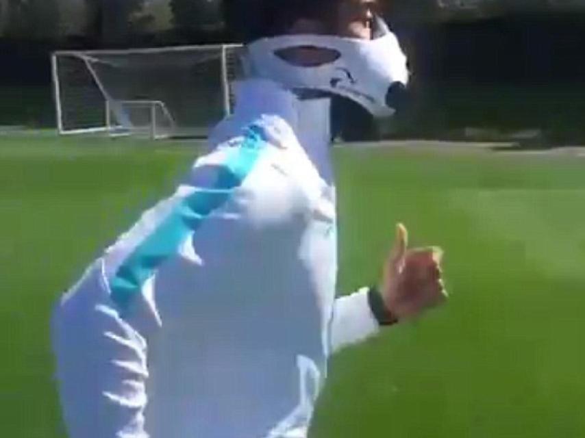 Clichy entrena con máscaras de altitud.