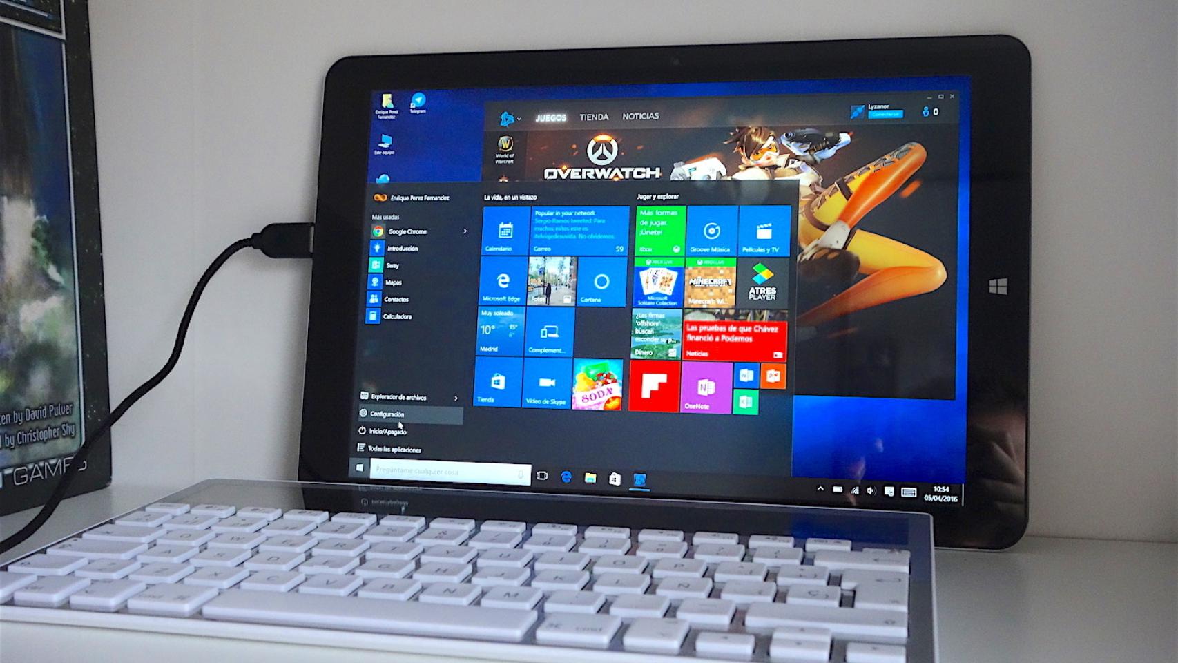 Análisis de la Chuwi Hi12, ¿vale la pena una tablet con Windows 10 ultrabarata?
