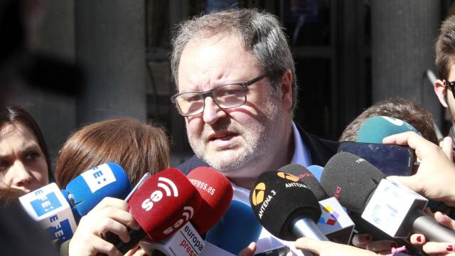 Javier Barbero  trar prestar declaración en los juzgados de Plaza de Castilla