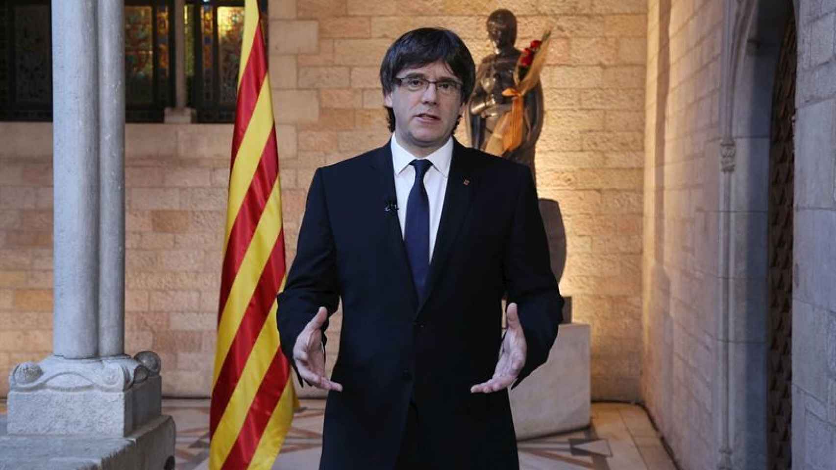 Carles Puigdemont, presidente de la Generalitat.