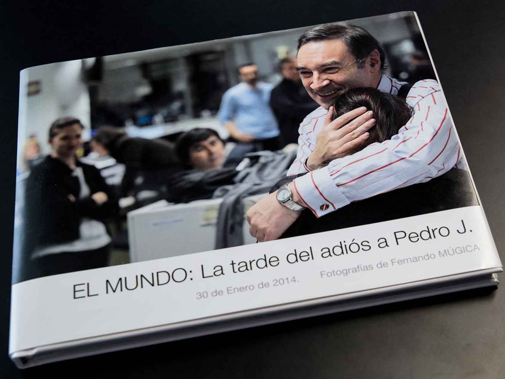 El reportaje fotográfico de Fernando Múgica sobre la despedida de Pedro J de El Mundo.