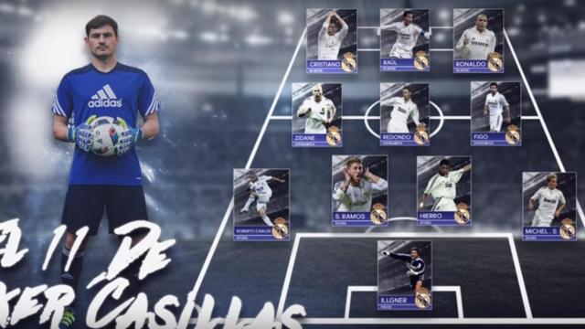 Equipo ideal de Casillas.