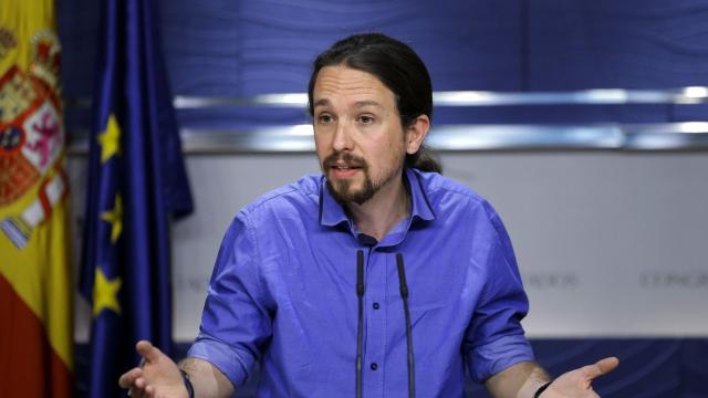 El secretario general de Podemos, Pablo Iglesias.