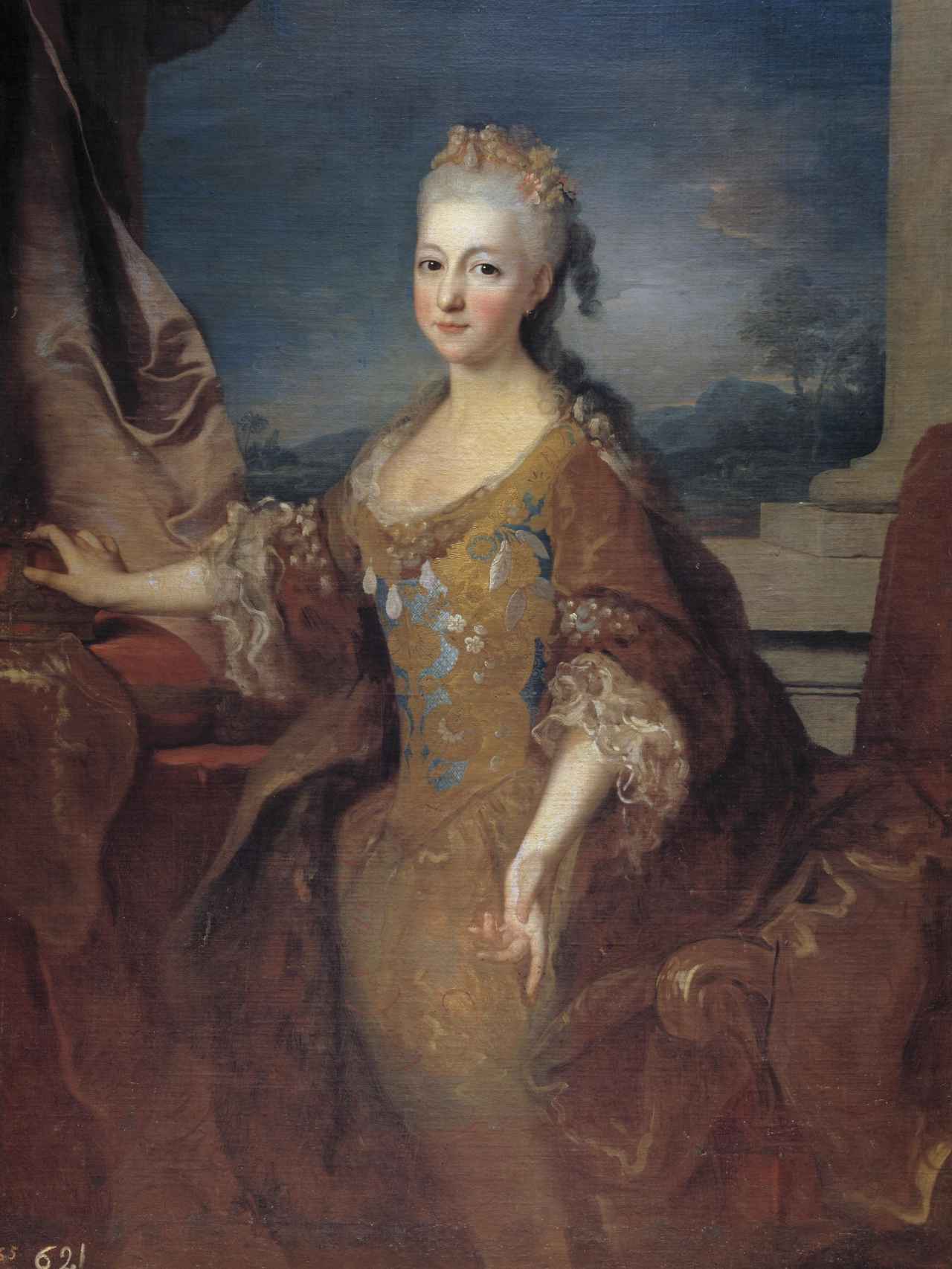 Retrato de Luisa Isabel de Orleans, por Jean Ranc.