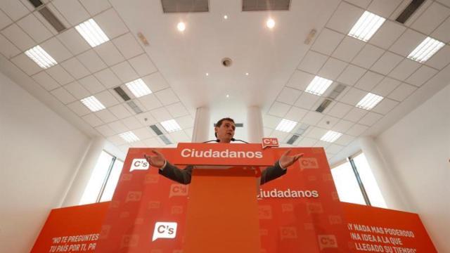 Rivera, tras la ejecutiva de Ciudadanos.