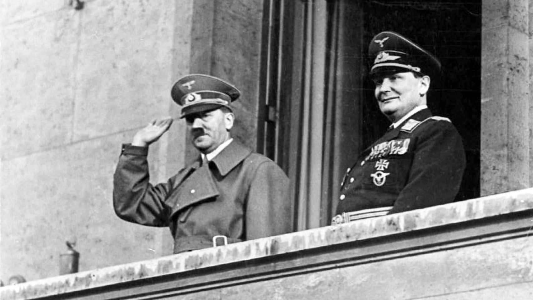 Hitler y Goering.