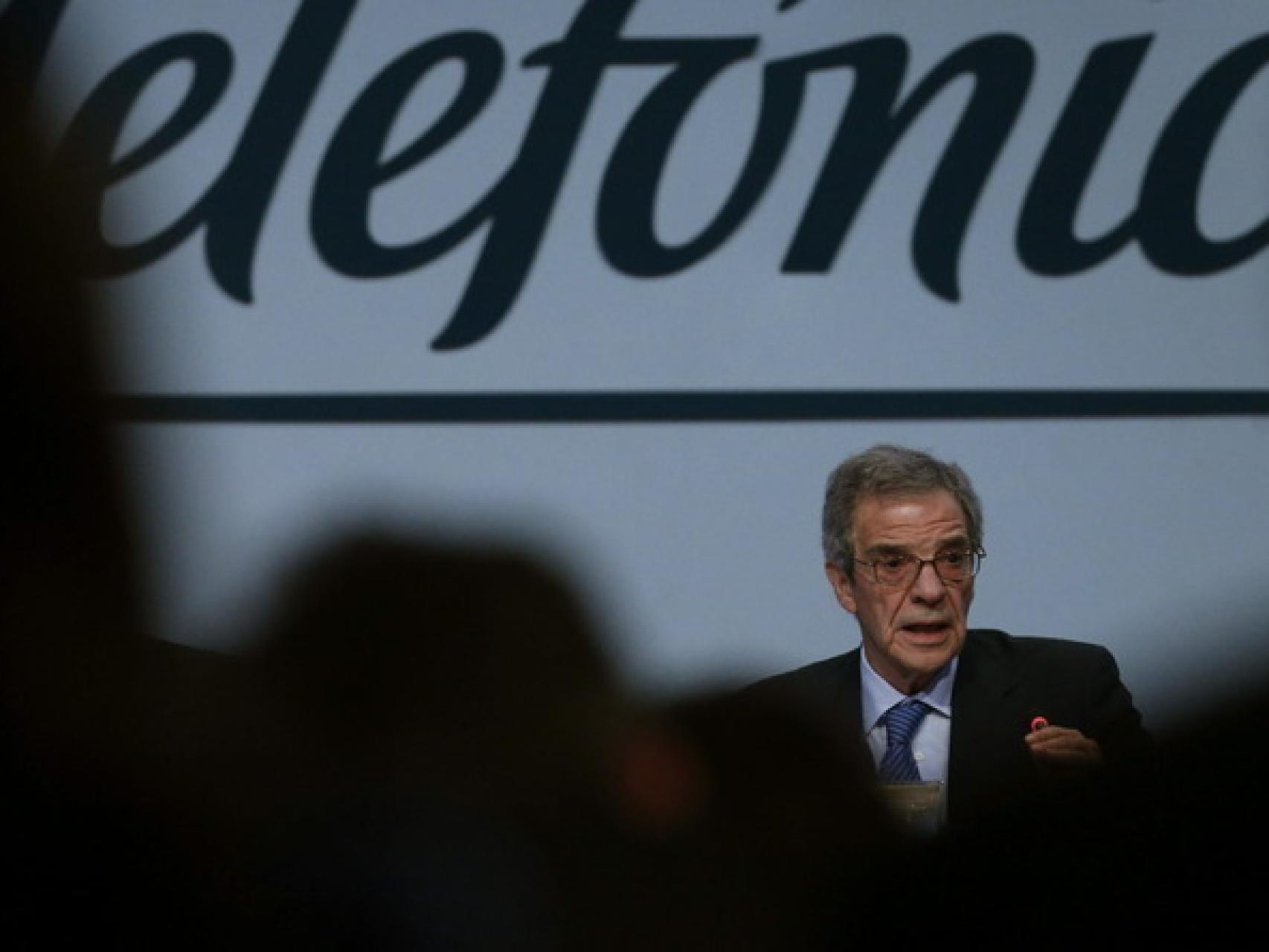 César Alierta, expresidente de Telefónica.