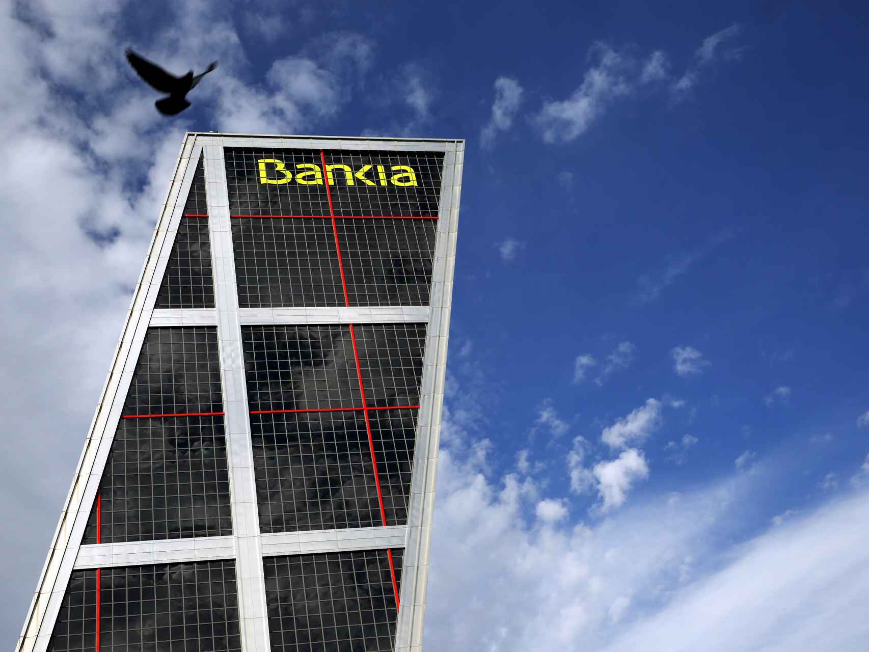 Edificio de Bankia en Madrid/Reuters